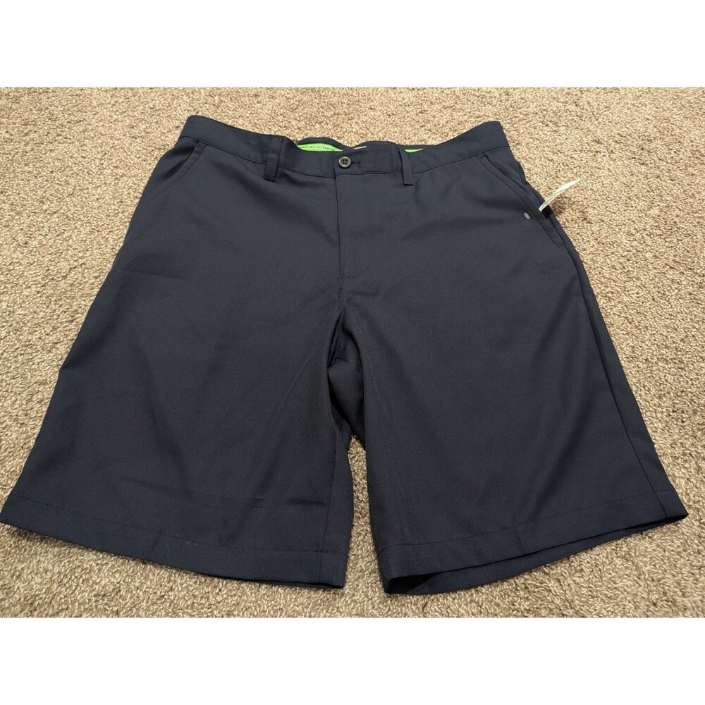 IZOD Golf Classic Fit Shorts Men’s 36W Navy NWT Sun Control Moisture Wicking
